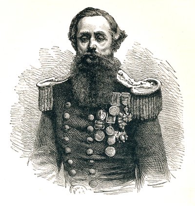 Captain Cowper Phipps Coles, English naval captain and inventor by Unbekannt