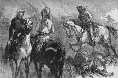 Captain Hope Johnstone Bringing News of the Capture by Unbekannt