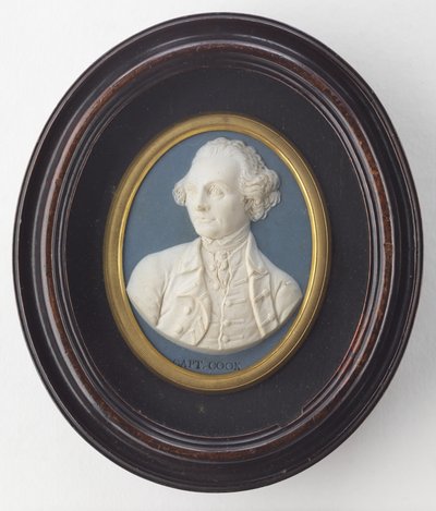 Captain James Cook Wedgwood Portrait Medallion by Unbekannt