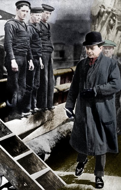 Captain Scott, British Polar Explorer, on the Terra Nova by Unbekannt