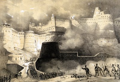 Capture of Ghunzee by British Forces, Second Anglo-Afghan War 1878-80, March 1880 by Unbekannt