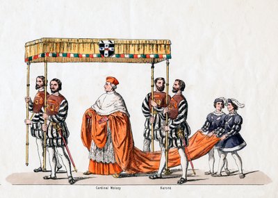 Cardinal Wolsey, Costume Design for Shakespeare