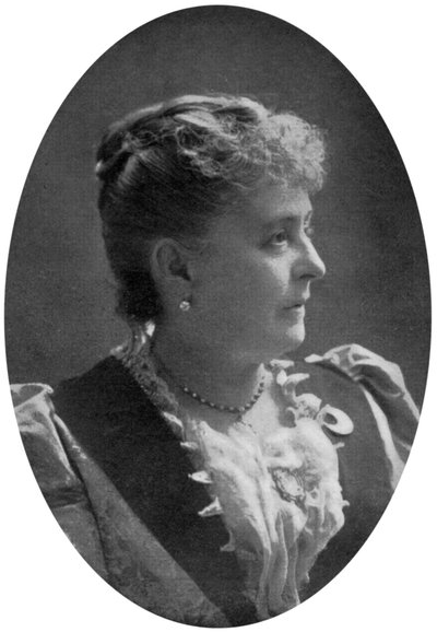 Caroline Lavinia Scott Harrison, Wife of President Benjamin Harrison by Unbekannt