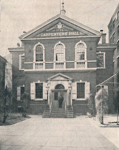 Carpenters Hall, Philadelphia by Unbekannt