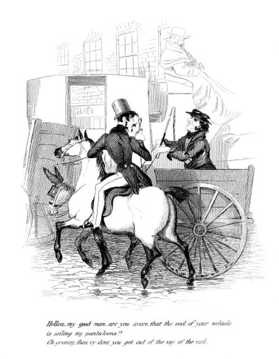 Cartoon on a Riding Theme by Unbekannt