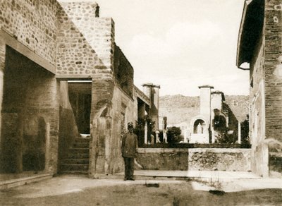 House of Marcus Lucretius Fronto, Pompeii, Italy, c1900s by Unbekannt