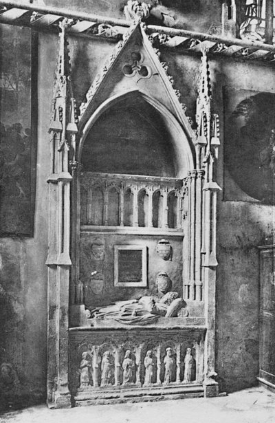 Cathedral of Avignon - Tomb of Pope Benedict XII, c1925 by Unbekannt