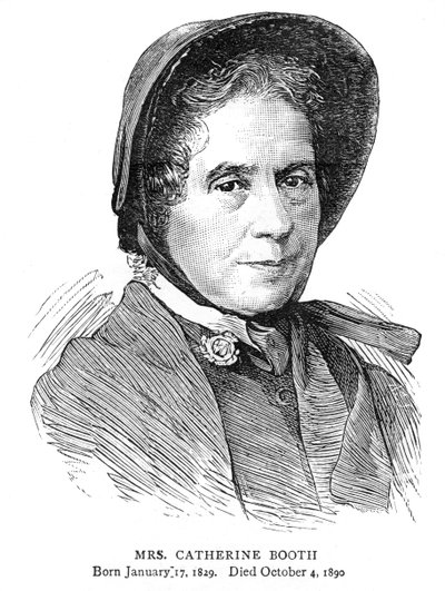 Catherine Booth, Wife of William Booth, British Founder of the Salvation Army, 1890 by Unbekannt