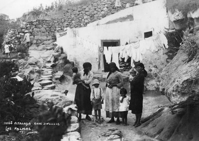 Cave Dwellers, Atalaya, Las Palmas, Gran Canaria, Canary Islands, Spain, c1920s-c1930s by Unbekannt