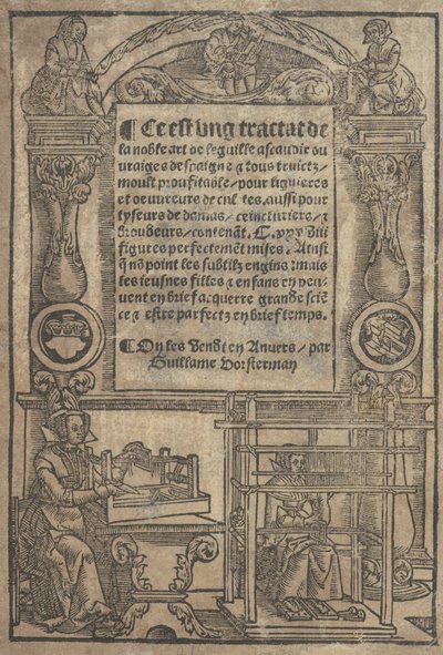 Ce est ung tractat de la noble art de leguille ascavoir ouvraiges de spaigne... by Unbekannt
