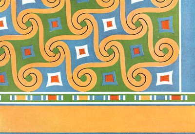 Ceiling Paintings in the Tomb of Nes-pa-nefer-her, Sheikh Abd el-Qurna, Thebes, Egypt, 1928 by Unbekannt