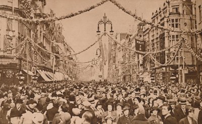 Celebrations for the Silver Jubilee of King George V, London, 1935 by Unbekannt