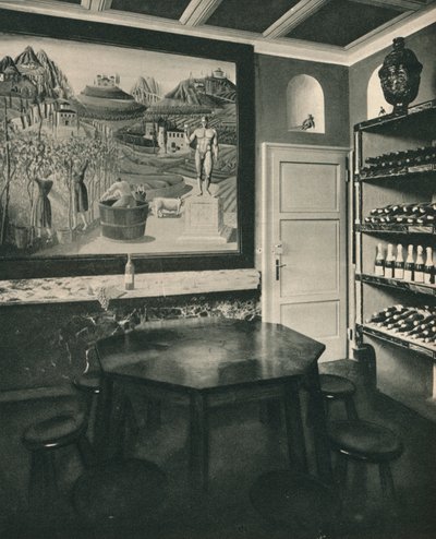 Cellar in the House of Sig. Borletti by Unbekannt