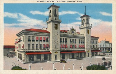 Central Railway Station, Havana, Cuba by Unbekannt
