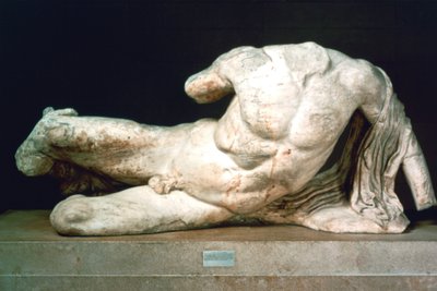 Cephisus or Illisus from the West Pediment of the Parthenon, 447-432 BC by Unbekannt