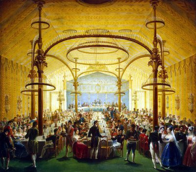 Ceremonial Dinner in Honour of the Moscow Governor-General Prince Dmitry Golitsyn by Unbekannt