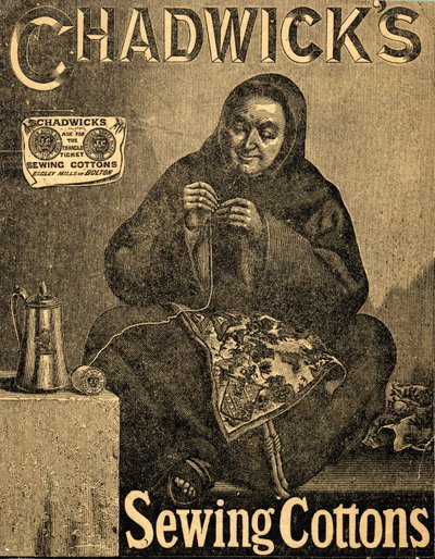 Chadwick’s Sewing Cottons, 19th century by Unbekannt
