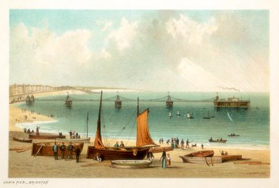 Chain Pier, Brighton, Sussex, c1889 by Unbekannt