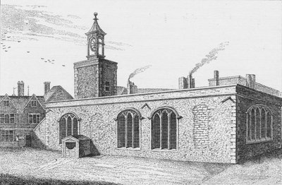 Chapel Royal of St Peter ad Vincula, Overlooking Tower Green, London by Unbekannt