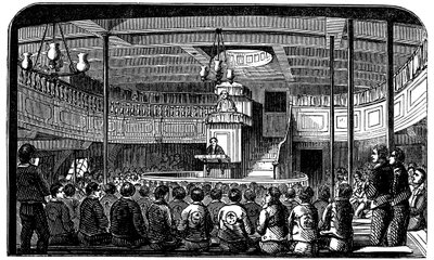 Chapel on Board the Prison Hulk Warrior at Woolwich, London by Unbekannt
