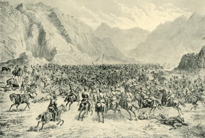 Charge of Punjab Cavalry in the Second Action Near Charasia, on 24th April 1880 by Unbekannt