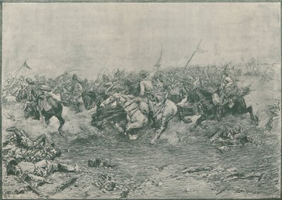 Charge of the Twelfth Hussars at the Battle of Marengo, 1800, 1896 by Unbekannt