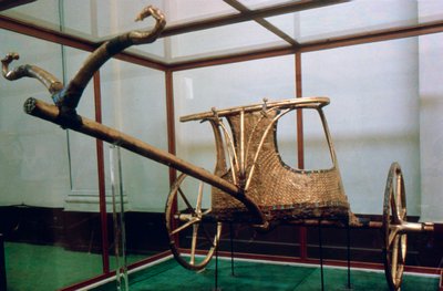 Chariot from the Tomb of Tutankhamun by Unbekannt
