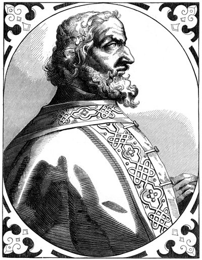 Charlemagne, Holy Roman Emperor and King of the Franks by Unbekannt
