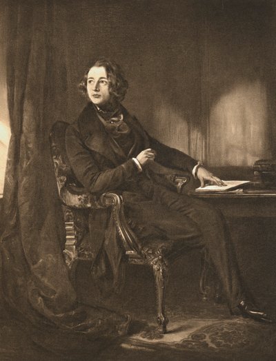 Charles Dickens, English novelist and journalist by Unbekannt