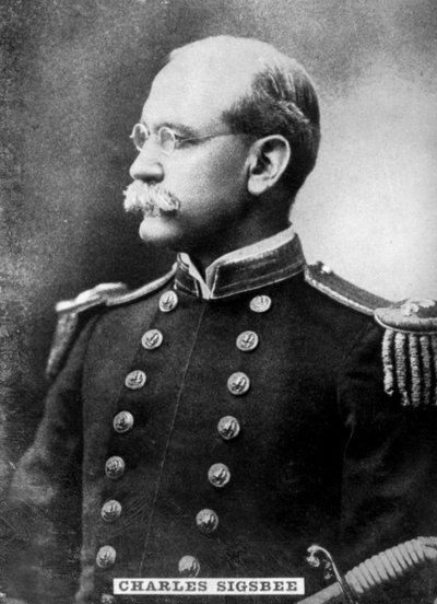 Charles Dwight Sigsbee, Rear Admiral in the United States Navy, c1910 by Unbekannt