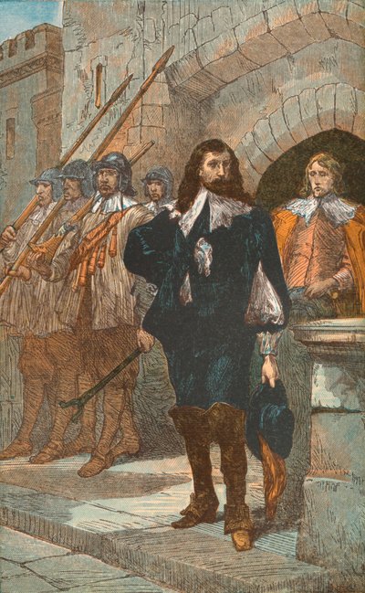 Charles I on His Way to the Scaffold, 1649 by Unbekannt