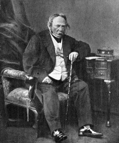 Charles Paul de Kock, French novelist, 1870 by Unbekannt