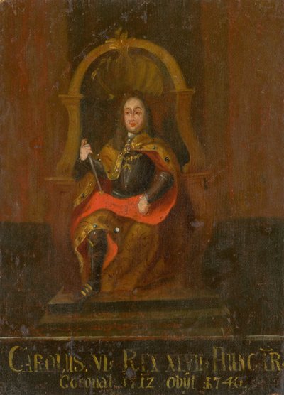 Charles VI, King of Hungary and Croatia by Unbekannt