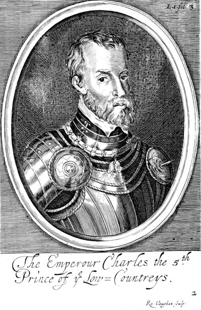 Charles V, King of Spain and Holy Roman Emperor by Unbekannt
