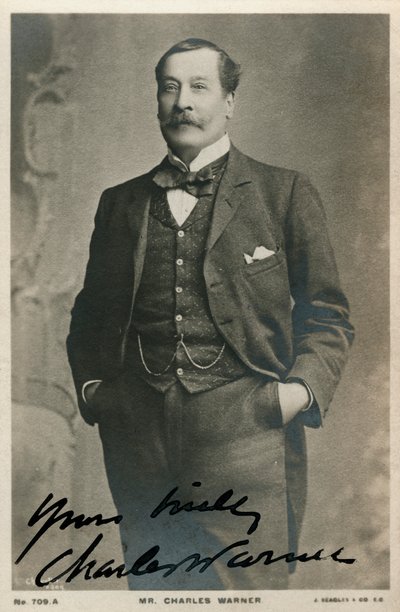 Charles Warner, English actor by Unbekannt