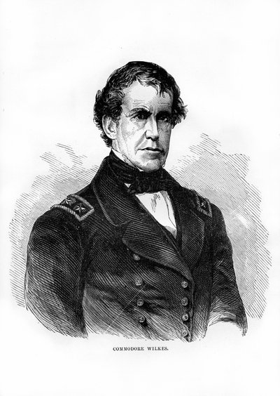 Charles Wilkes, American naval officer and explorer, 1872 by Unbekannt
