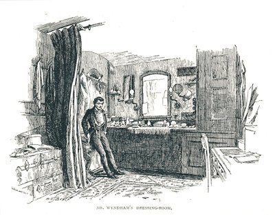 Charles Wyndham Dressing Room Overlooking Piccadilly at the Criterion Theatre by Unbekannt