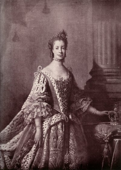 Charlotte Sophia of Mecklenburg-Strelitz, Queen Consort of George III by Unbekannt