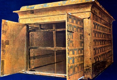 Chest from the tomb of Tutankhamun by Unbekannt