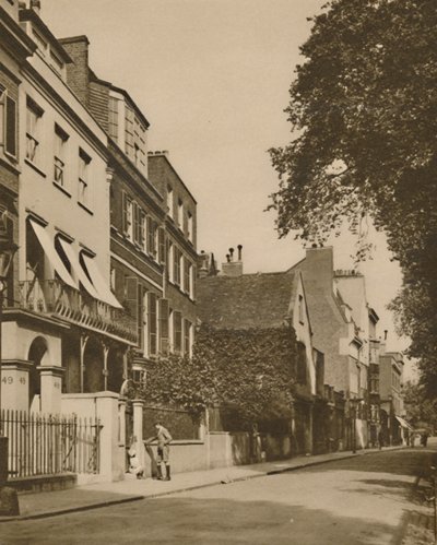 Cheyne Walk, A Demure Road Looking Over The River, Is Rich In Memories by Unbekannt