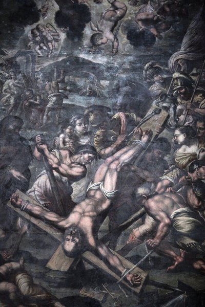 Chiesa della Grazia, Galatina, Apulia Painting depicting Saint Peter