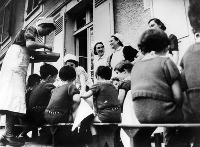 Children in the Care of the Health Ministry, France, World War II by Unbekannt