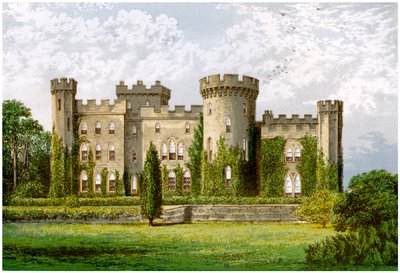 Cholmondeley Castle, Cheshire, c1880 by Unbekannt