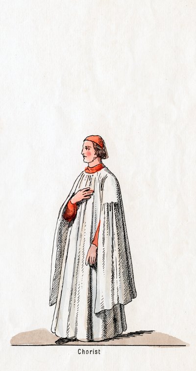 Chorister, costume design for Shakespeare