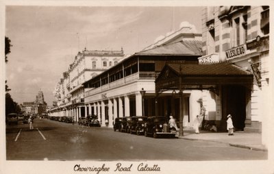 Chowringhee Road, Calcutta, c1940 by Unbekannt