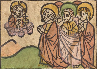 Christ Appearing to the Apostles by Unbekannt