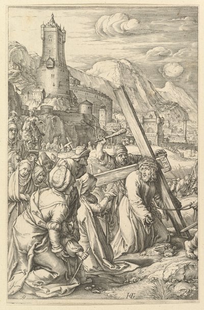 Christ Carrying the Cross, from The Passion of Christ by Unbekannt