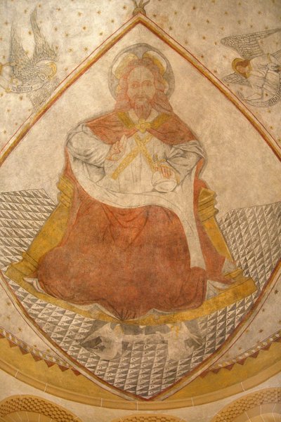 Christ Pantocrator (en gloire). Paray le Monial Basilica, Paray le Monial, France by Unbekannt