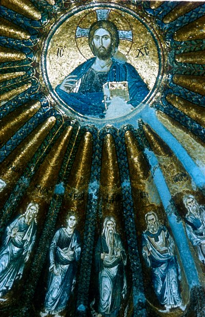 Christ Pantocrator by Unbekannt