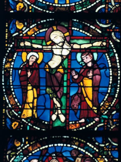 Christ on the Cross, Chartres Cathedral, France by Unbekannt